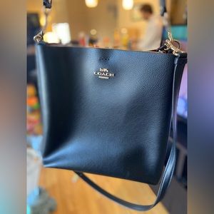 Black Coach Bag, great condition!